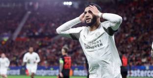 Леверкузен равен с ПСВ (видео)