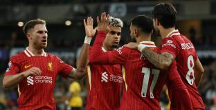 Уувърхемптън - Ливърпул 1:32 