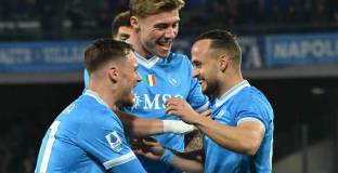 Наполи с минимална победа над Сасуоло (видео)
