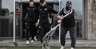 Синът на Гонзо се появи на първата тренировка на Локо Пловдив (видео)