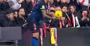 Севиля коментира инцидента с Окампос 