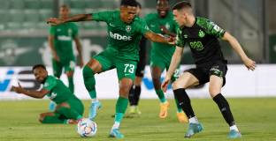 Шамрок Роувърс - Лудогорец 2:1 