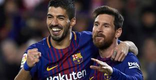 Меси и Суарес с повече голове от Реал Мадрид