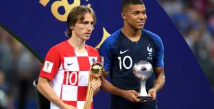 Модрич спечели Златната топка, Мбапе - най-добър млад играч