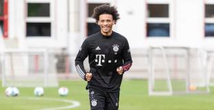 Сане възобнови тренировки с Байерн Мюнхен