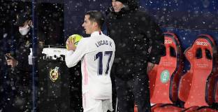 Реал вкара два пъти на Осасуна, но двубоят завърши без голове (видео)