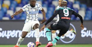 Интер не загуби срещу Наполи и направи нова крачка към титлата (видео)