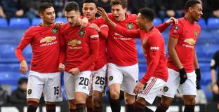 Юнайтед вкара шест пъти в Транмиър