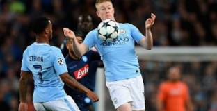 Манчестър Сити - Наполи 2:1 