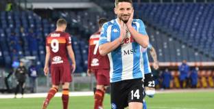 Мертенс - Рома 2:0