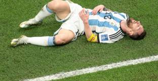 Меси пропусна днешната тренировка 