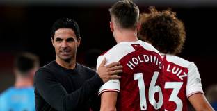 Артета: Имахме късмет срещу Уест Хем