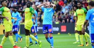 Марсилия изтръгна победата от Нант, Раниери все още е без точка