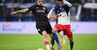 Майнц 05 и Хамбургер не се победиха в мач със скандално съдийство 