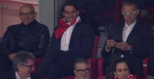 Надал обясни присъствието си на Атлетико - Арсенал 