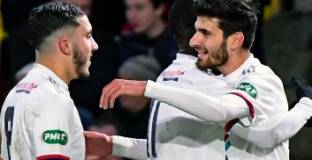 Нант - Олимпик Лион 3:4 