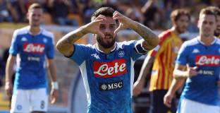 Наполи безпощаден срещу Лече