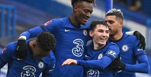 Ейбрахам с хетрик в победата на Челси над Лутън (видео)