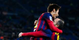 Неймар: Влюбих се във футбола на Иниеста