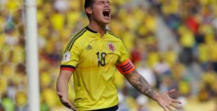 Хамес пропуска мача на Колумбия с Венецуела 