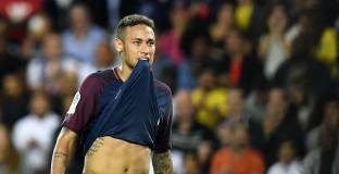 Травма вади Неймар за мача с Монпелие 