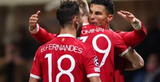 Роналдо с два отново спасява Ман Юнайтед (видео)