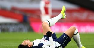 Сон получи травма в мача с Арсенал