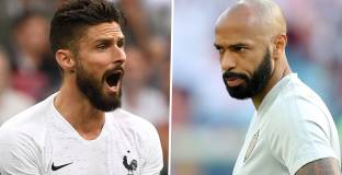 Жиру: Бих предпочен Анри при нас, а не Белгия