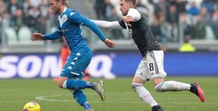 И без Роналдо - Юве нямаше проблеми с Бреша