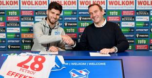 ЦСКА обяви трансфера на Християн Петров в Хееренвеен