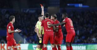 Рамос получи два червени картона срещу Реал Сосиедад 