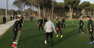 Ботев Пловдив с първа тренировка в Анталия