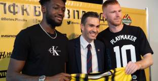 От Ботев Пловдив представиха две нови попълнения (видео)