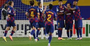 Барса с трудна победа срещу опашкар