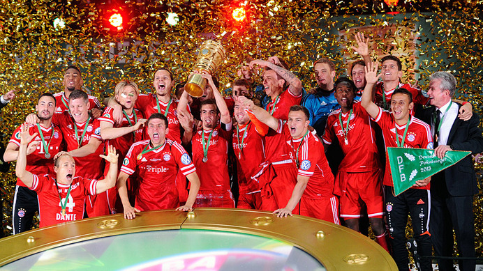 Байерн Мюнхен триумфира и с Купата на Германия