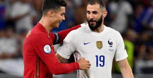 Португалия - Франция 2:2 