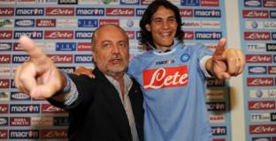 Де Лаурентис: На Кавани му липсва Неапол