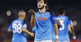 Де Лаурентис проведе среща с Кварацхелия 