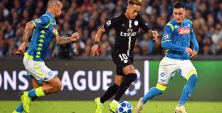 Неймар обвини реферите на мача с Наполи