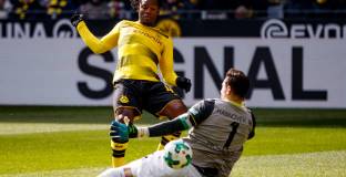 Миши Батшуай отново герой за Дортмунд (видео)