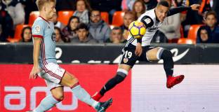 Валенсия с трудна, но важна победа над Селта (видео)