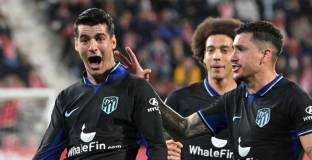 Късен гол носи трите точки на Атлетико срещу Жирона