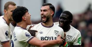 Бърнли - Уест Хем 0:2 