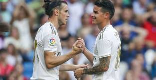 Зидан реагира на ранното напускане на Бейл и Хамес на стадиона на Реал