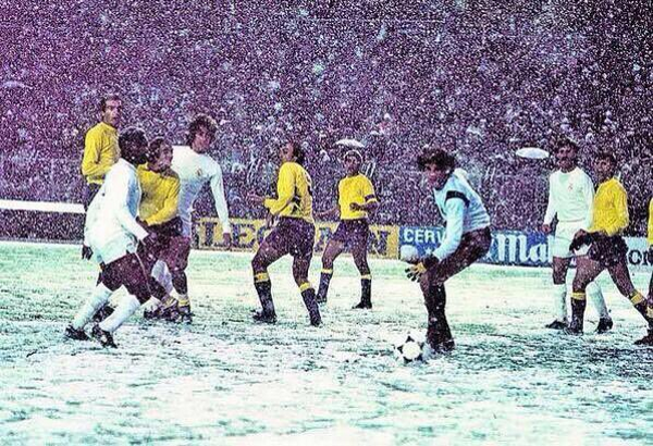 1980 година. Битка между Реал и Лас Палмас в Мадрид. 