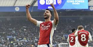 Мерино герой за Арсенал в края с Лестър (видео)