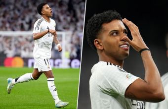 Родриго имитира жестовете на Кристиано Роналдо и Джон Сина. 