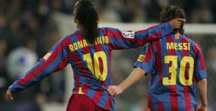 Пеп: Никой освен Меси не се сравнява с Роналдиньо