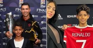 Роналдо-младши подписа с Ман Юнайтед 