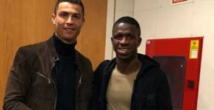 Винисиус: Роналдо е легенда на Реал Мадрид 